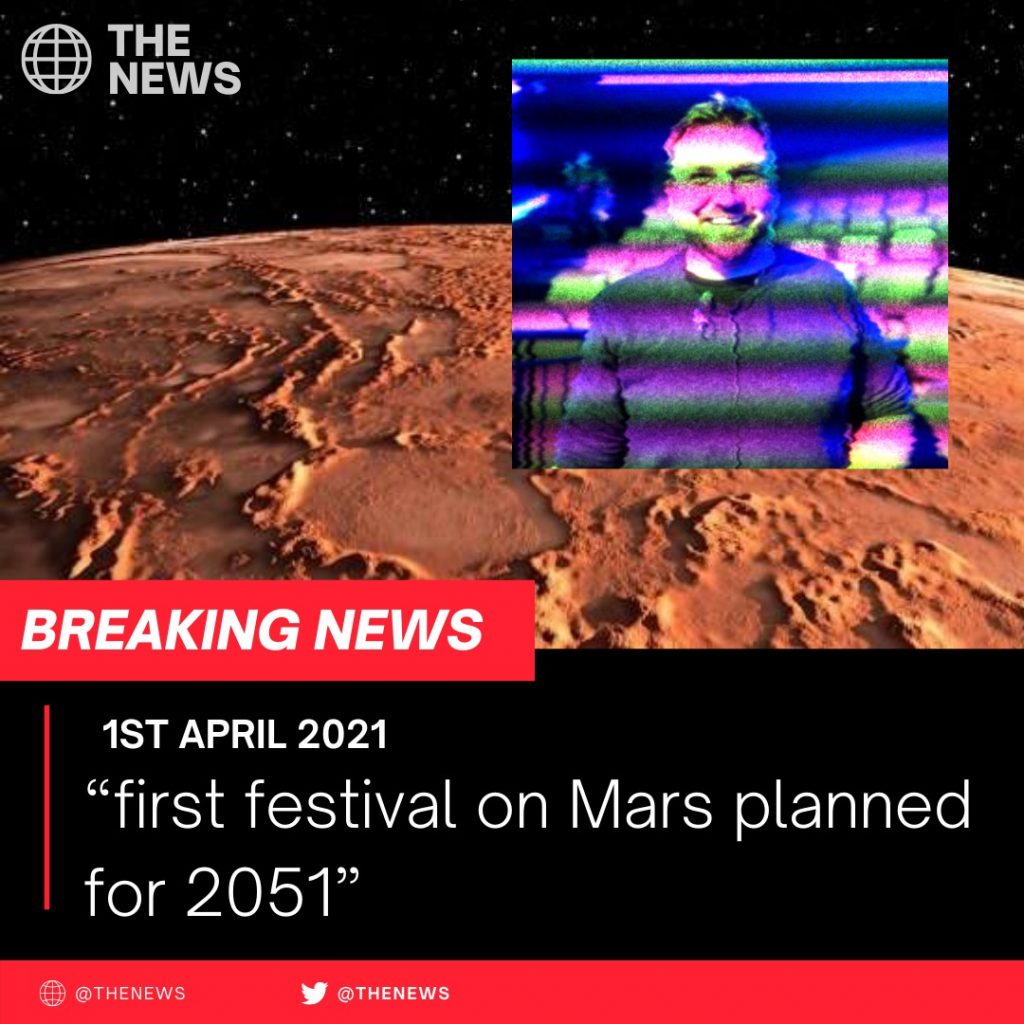 First Ever Concert on Mars